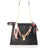 Ayla Fuxia Leather Bag by Prim & Proper - Black - Prim & Proper -