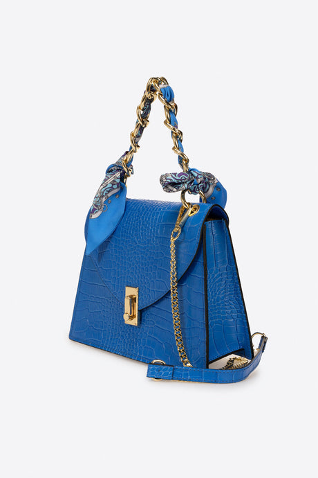 Ayla Bluette Leather Bag by Prim & Proper - - Prim & Proper -