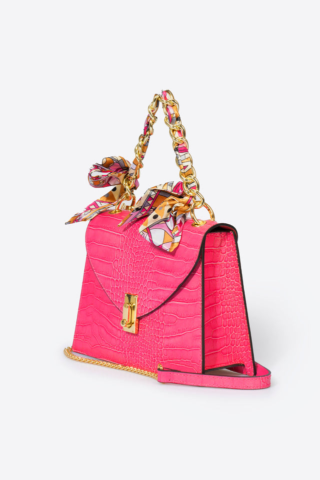 Ayla Verde Leather Bag by Prim & Proper - - Prim & Proper -