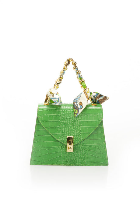 Ayla Verde Leather Bag by Prim & Proper - Verde - Prim & Proper -