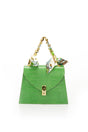 Ayla Verde Leather Bag by Prim & Proper - Verde - Prim & Proper -