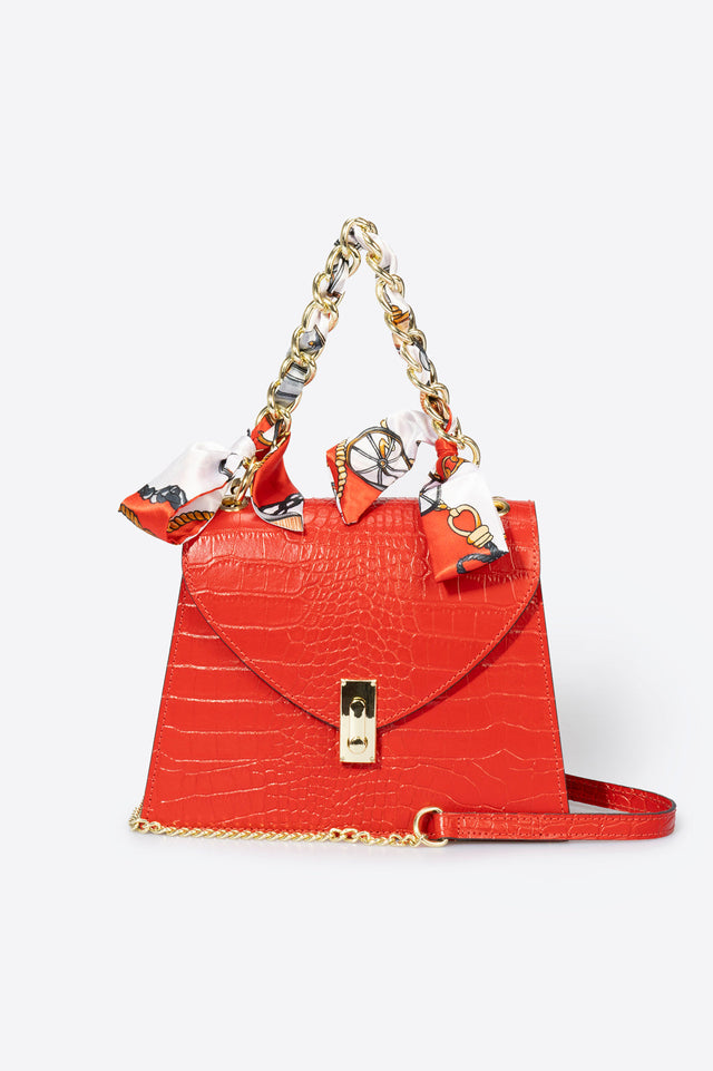 Ayla Verde Leather Bag by Prim & Proper - - Prim & Proper -