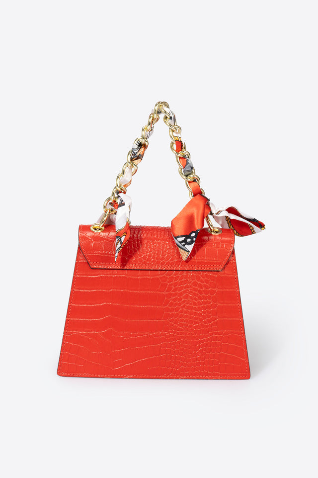 Ayla Verde Leather Bag by Prim & Proper - - Prim & Proper -