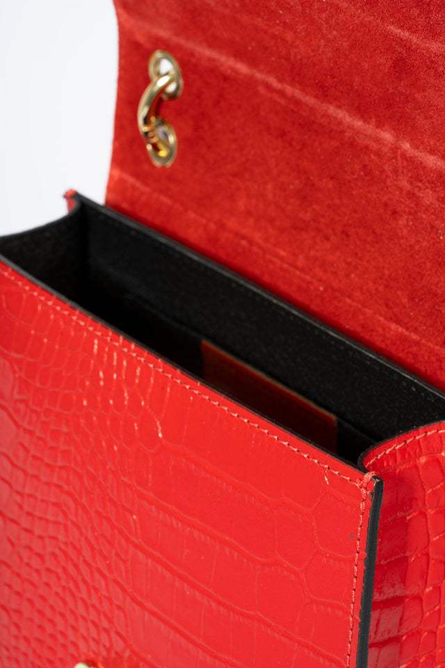 Ayla Verde Leather Bag by Prim & Proper - - Prim & Proper -