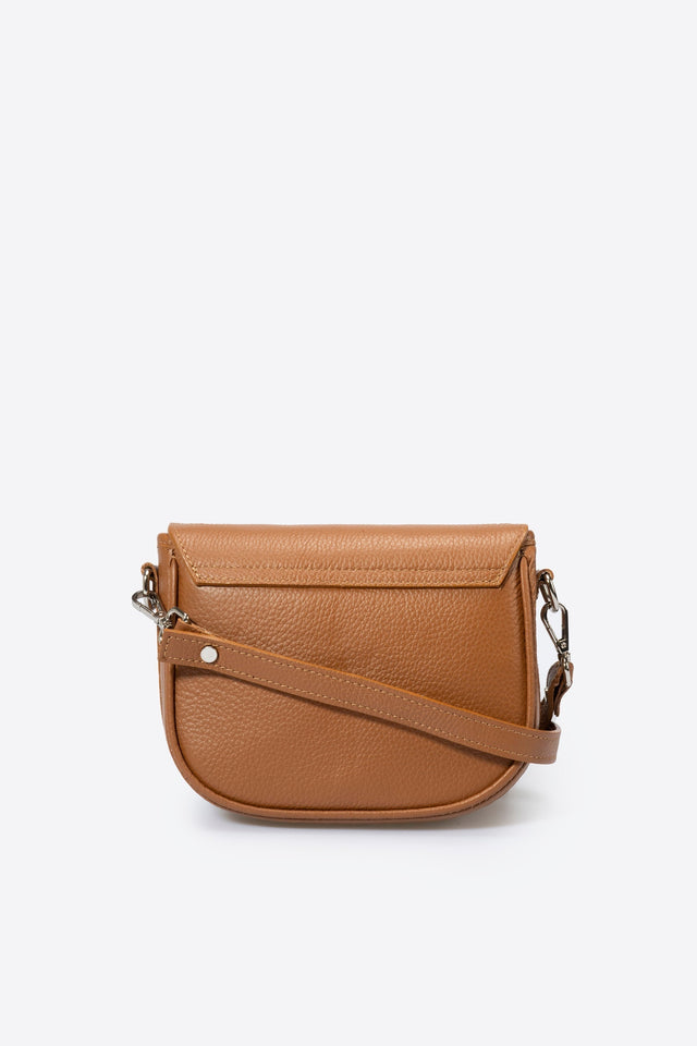 Bela Nero Leather Bag by Prim & Proper - - Prim & Proper -