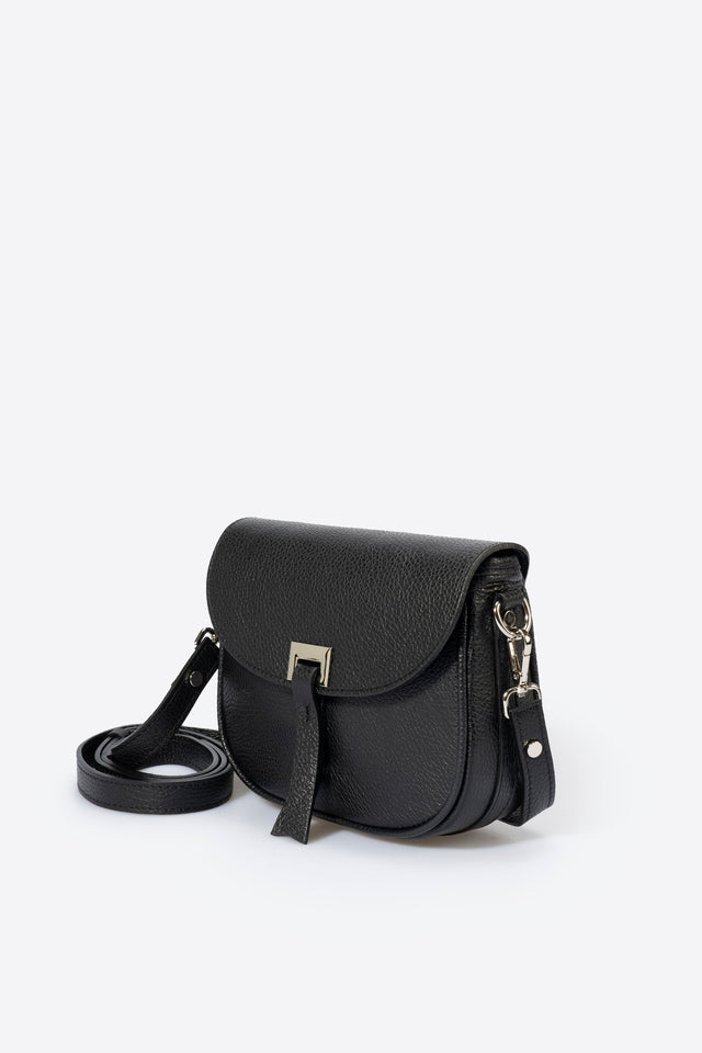 Bela Celeste Leather Bag by Prim & Proper - Bela Nero - Prim & Proper -