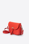 Bela Nero Leather Bag by Prim & Proper - Bela Rosso - Prim & Proper -