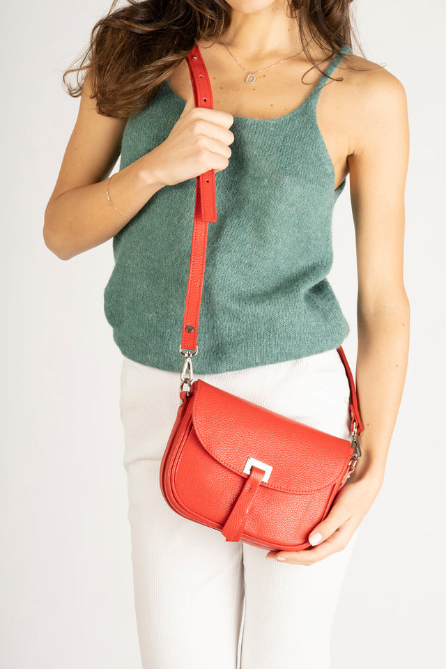 Bela Celeste Leather Bag by Prim & Proper - - Prim & Proper -