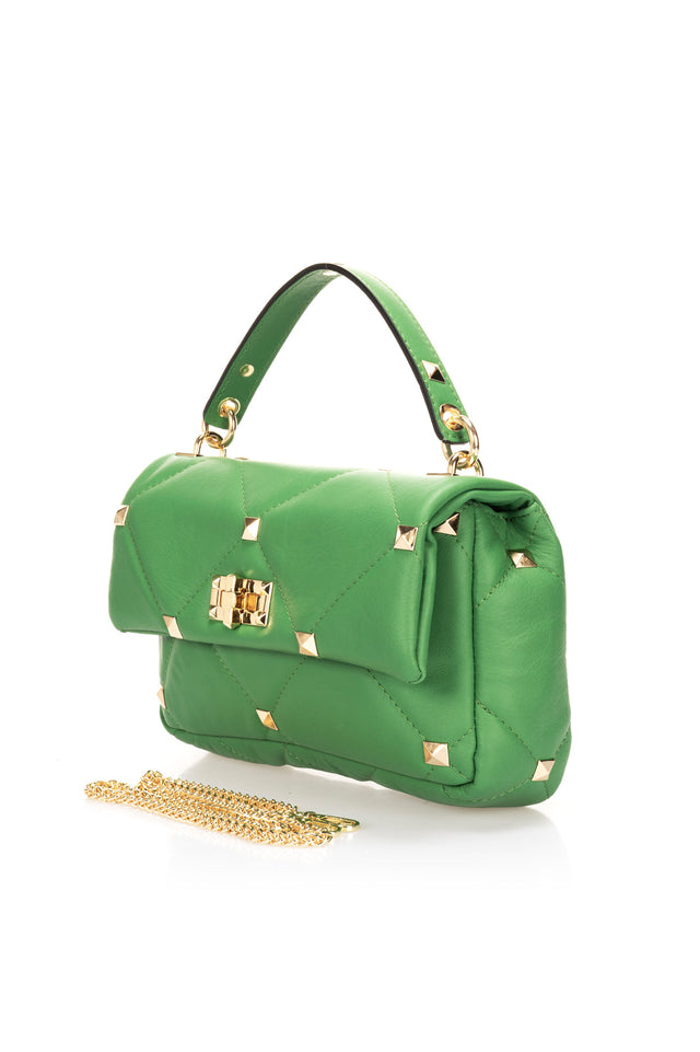 Kylie Black Leather Bag by Prim & Proper - - Prim & Proper -