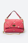Kylie Apple Leather Bag by Prim & Proper - Kylie Fuxia - Prim & Proper -