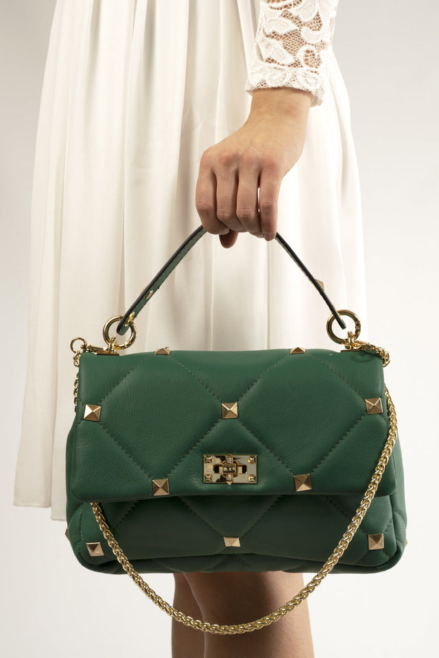 Kylie Fuxia Leather Bag by Prim & Proper - - Prim & Proper -