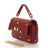 Kylie Rosa Leather Bag by Prim & Proper - Kylie Red - Prim & Proper -