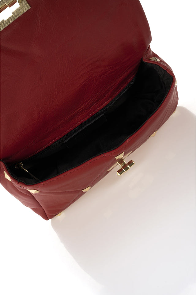 Kylie Fuxia Leather Bag by Prim & Proper - - Prim & Proper -