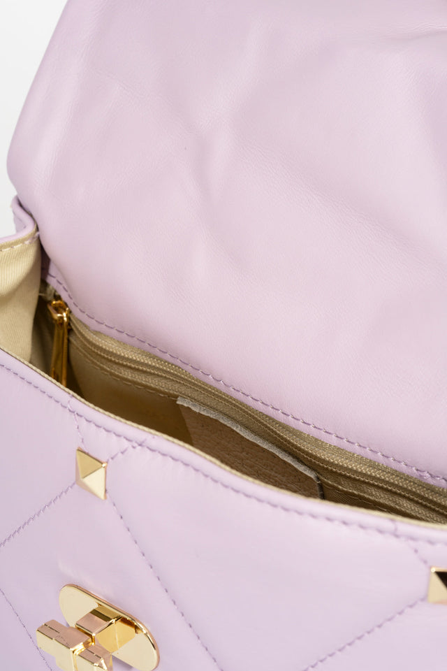 Kylie Fuxia Leather Bag by Prim & Proper - - Prim & Proper -