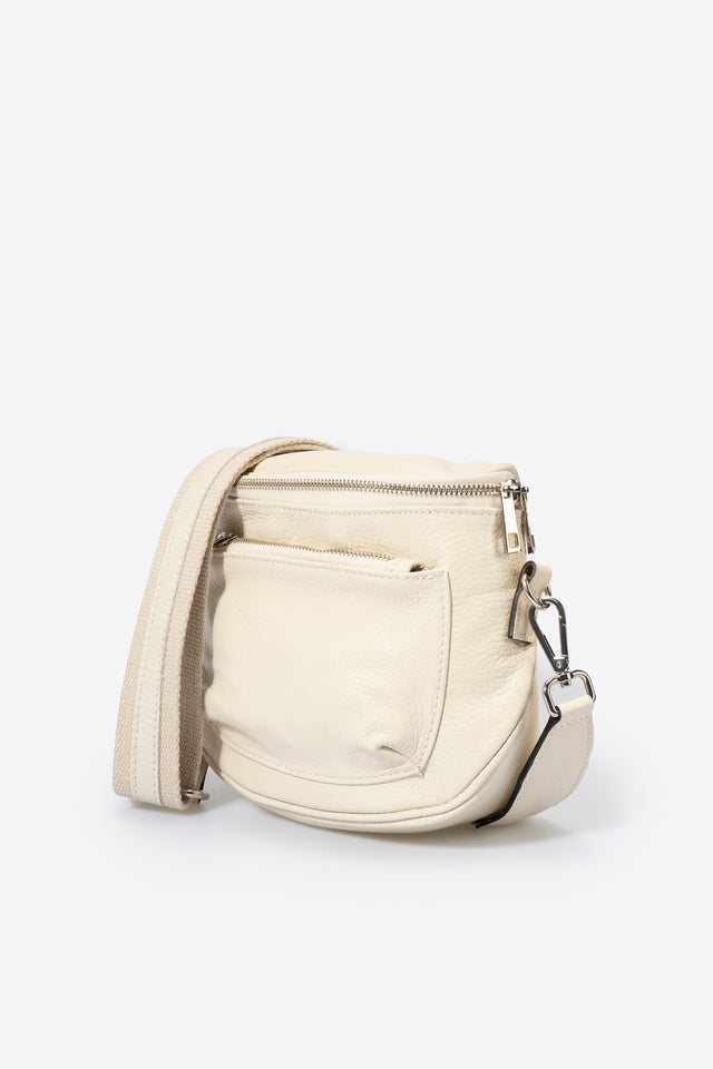 Darina Verde Leather Bag by Prim & Proper - - Prim & Proper -