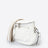 Darina Blue Royal Leather Bag by Prim & Proper - Bianco - Prim & Proper -