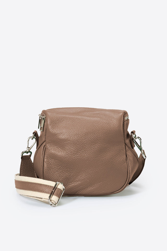 Darina Verde Leather Bag by Prim & Proper - - Prim & Proper -