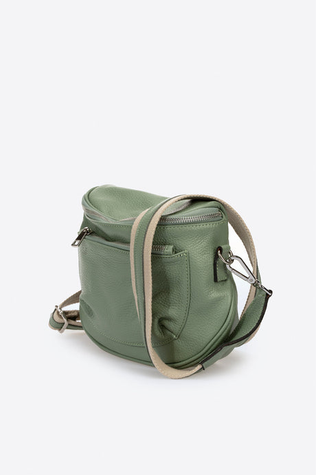 Darina Blue Royal Leather Bag by Prim & Proper - Menta - Prim & Proper -