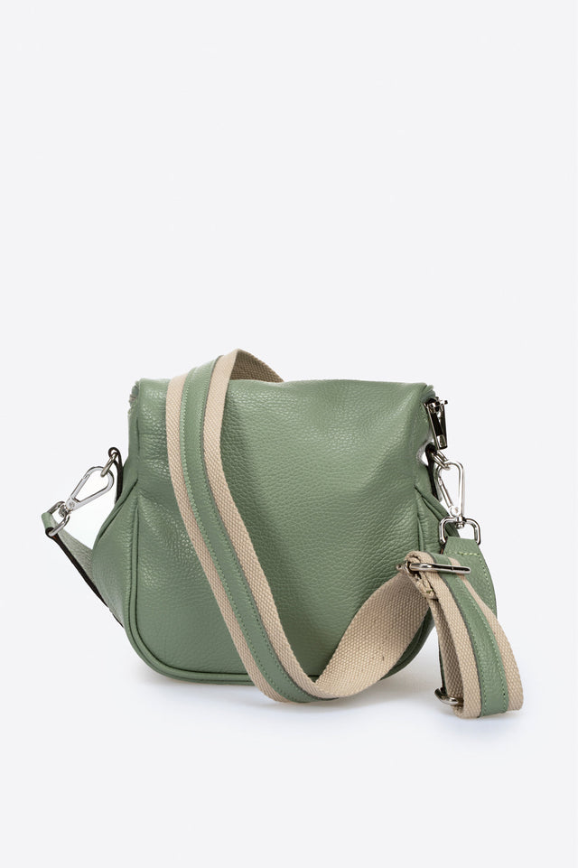 Darina Blue Royal Leather Bag by Prim & Proper - - Prim & Proper -