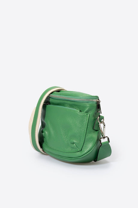 Darina Bianco Leather Bag by Prim & Proper - Verde - Prim & Proper -
