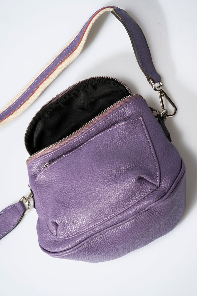 Darina Verde Leather Bag by Prim & Proper - - Prim & Proper -
