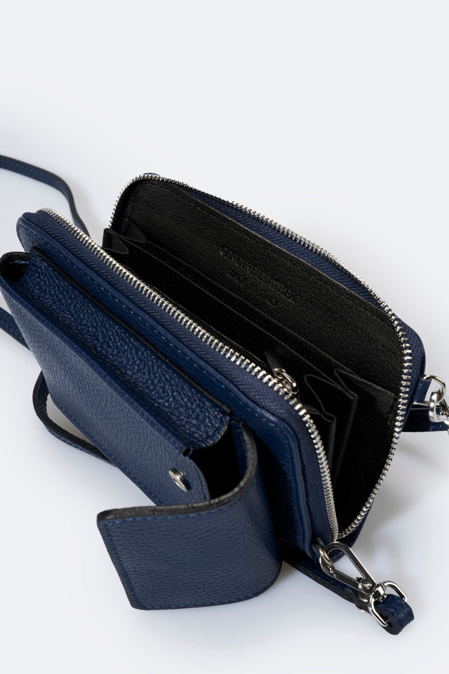 Mavis Bianco Leather Bag by Prim & Proper - - Prim & Proper -
