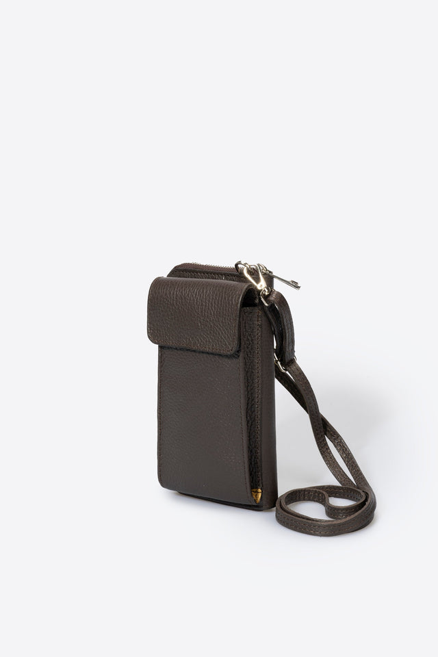 Mavis Bianco Leather Bag by Prim & Proper - - Prim & Proper -