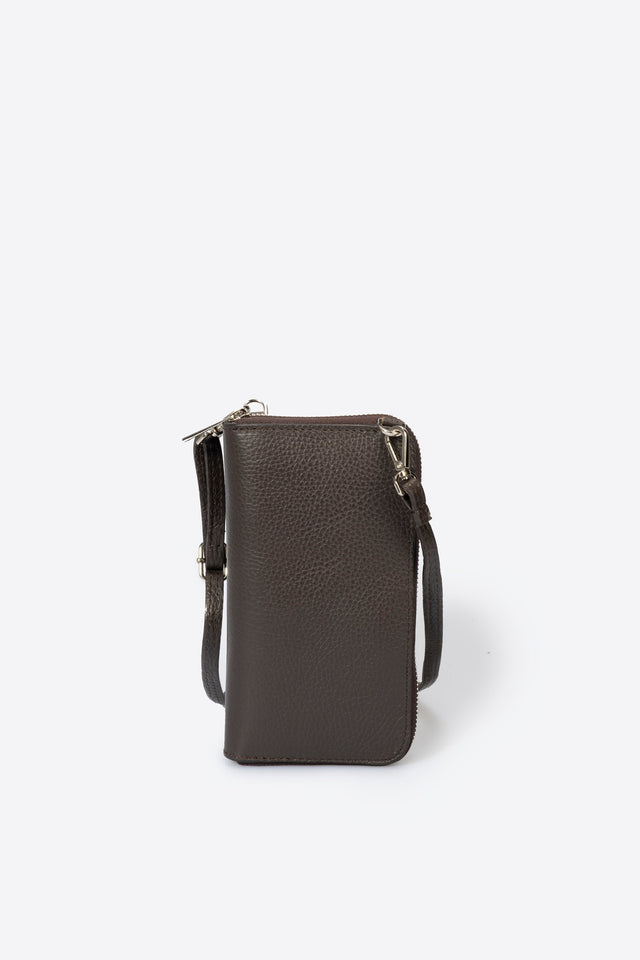 Mavis Fuxia Leather Bag by Prim & Proper - - Prim & Proper -