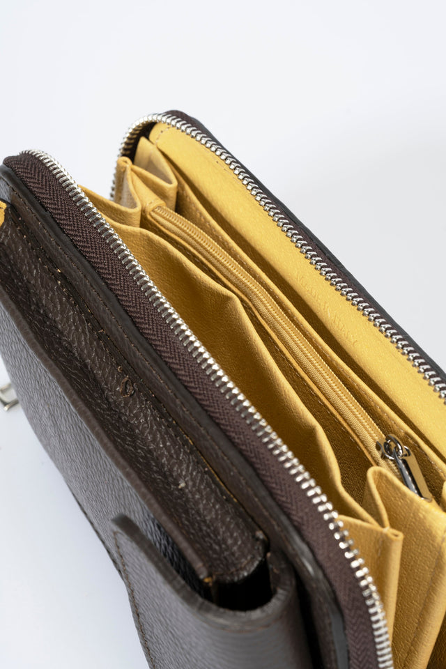 Mavis Bianco Leather Bag by Prim & Proper - - Prim & Proper -