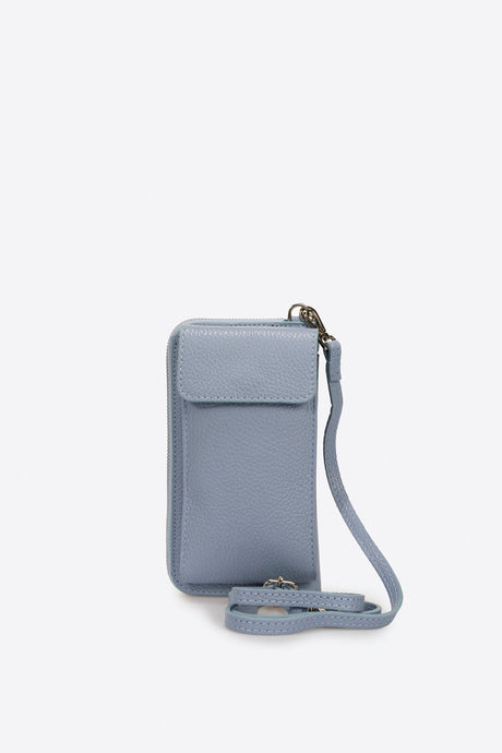Mavis Bianco Leather Bag by Prim & Proper - Celeste - Prim & Proper -
