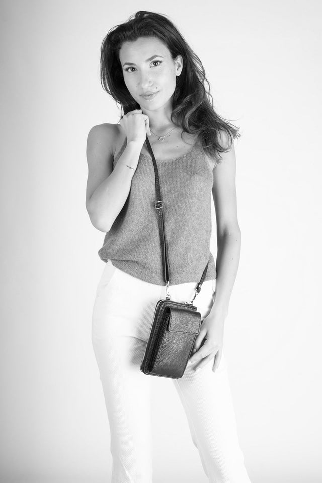 Mavis Celeste Leather Bag by Prim & Proper - - Prim & Proper -