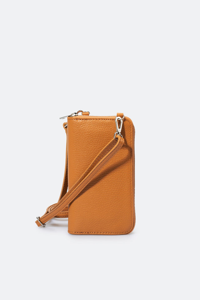 Mavis Bianco Leather Bag by Prim & Proper - - Prim & Proper -