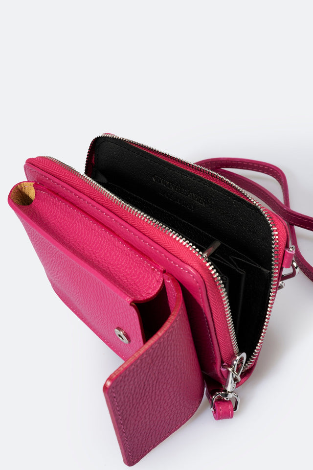 Mavis Bianco Leather Bag by Prim & Proper - - Prim & Proper -