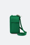 Mavis Bianco Leather Bag by Prim & Proper - Green - Prim & Proper -