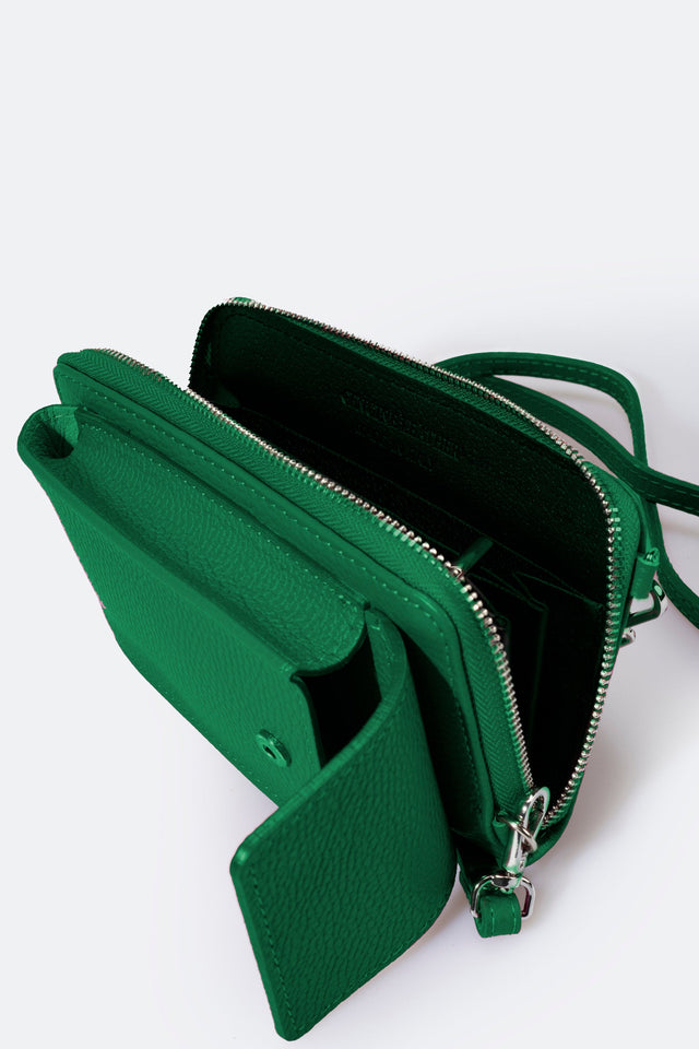 Mavis Bianco Leather Bag by Prim & Proper - - Prim & Proper -