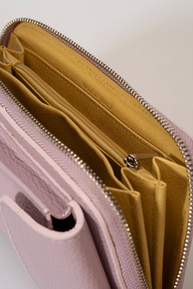 Mavis Bianco Leather Bag by Prim & Proper - - Prim & Proper -