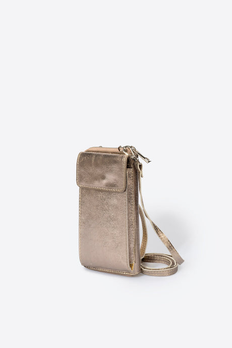 Mavis Platino Leather Bag by Prim & Proper - - Prim & Proper -