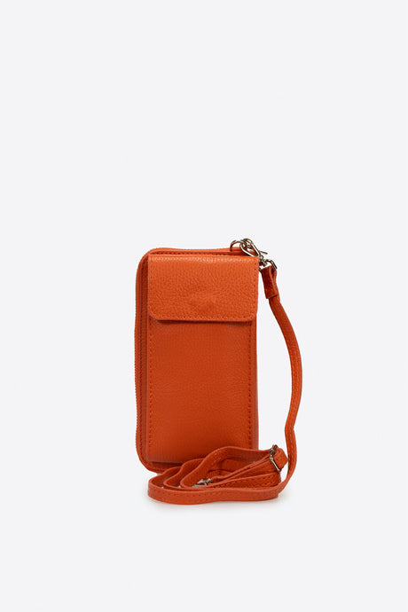 Mavis Bianco Leather Bag by Prim & Proper - Rosso - Prim & Proper -