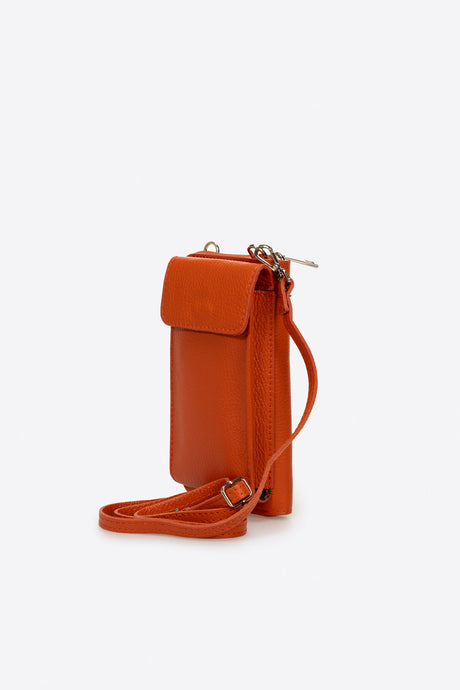 Mavis Rosso Leather Bag by Prim & Proper - - Prim & Proper -