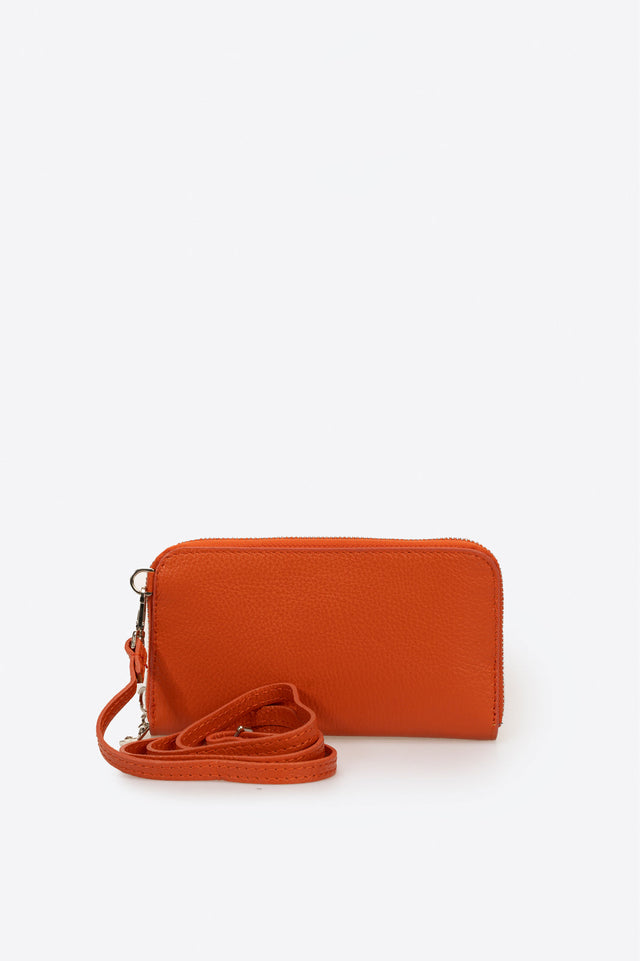 Mavis Rosso Leather Bag by Prim & Proper - - Prim & Proper -