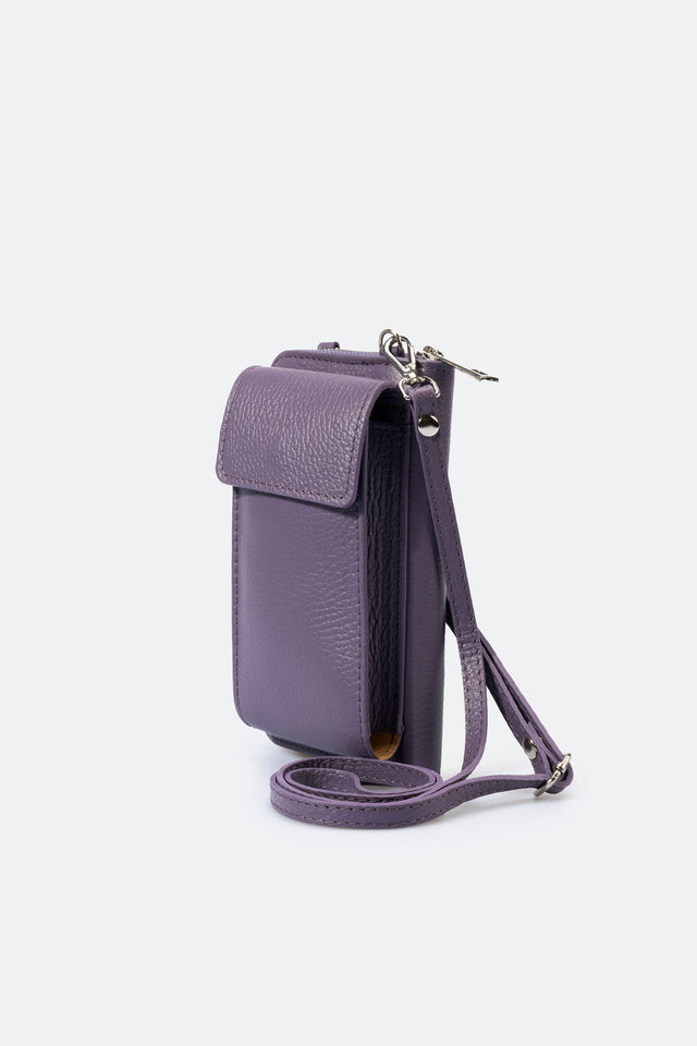 Mavis Bianco Leather Bag by Prim & Proper - - Prim & Proper -