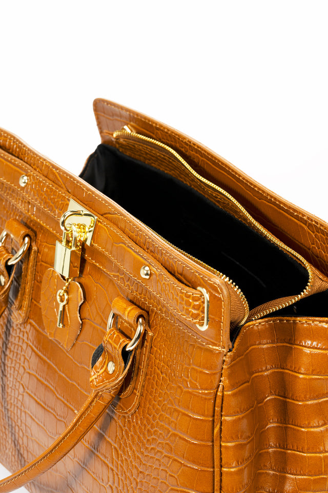 Sage Green Leather Bag by Prim & Proper - - Prim & Proper -