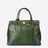 Sage Black Leather Bag by Prim & Proper - Green - Prim & Proper -