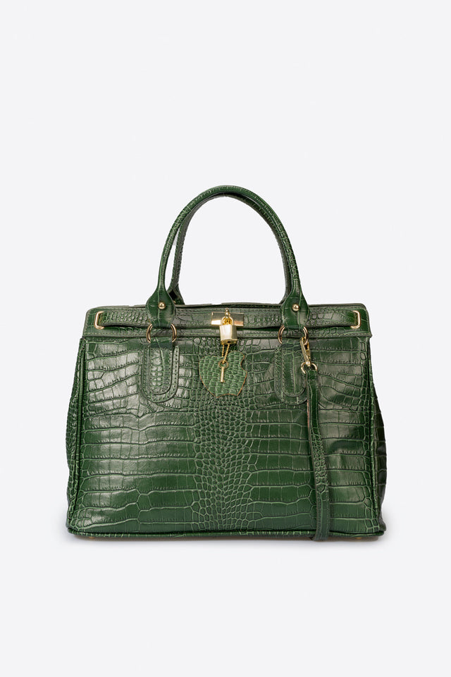 Sage Cuoio Leather Bag by Prim & Proper - - Prim & Proper -