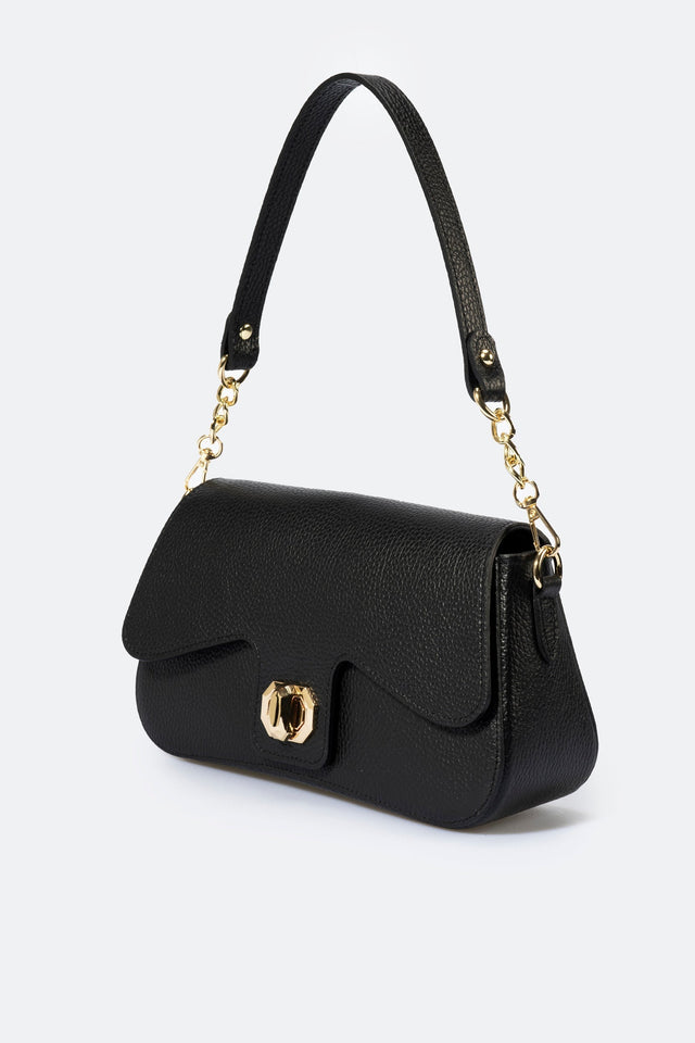 Alma Nero Leather Bag by Prim & Proper - Alma Nero - Prim & Proper -