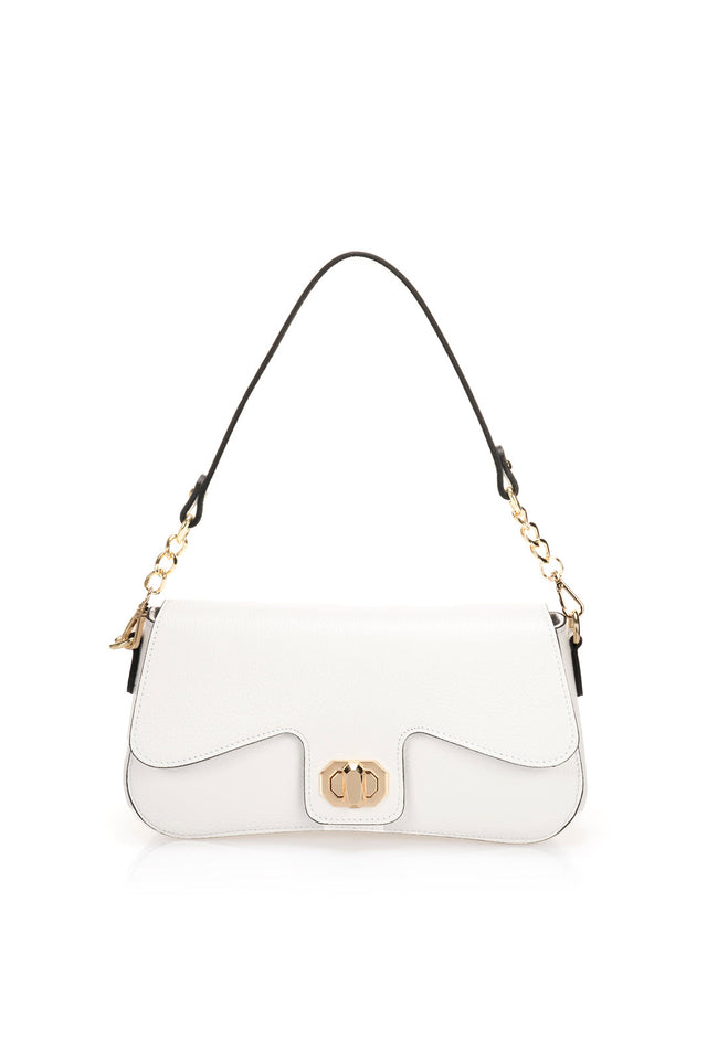 Alma White Leather Bag by Prim & Proper - Alma White - Prim & Proper -