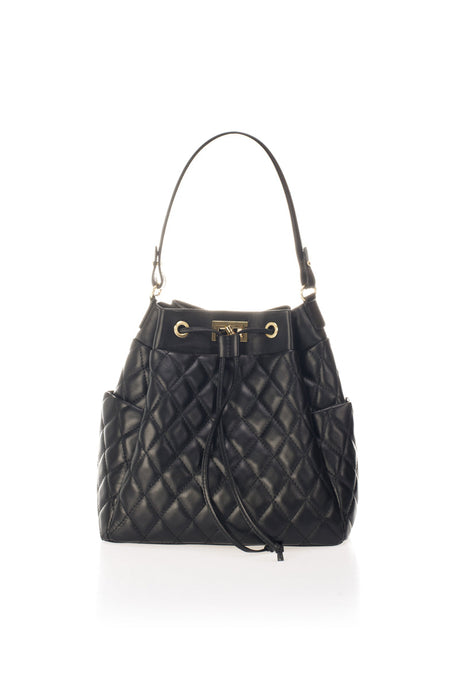 Edina Black Leather Bag by Prim & Proper - Black - Prim & Proper -