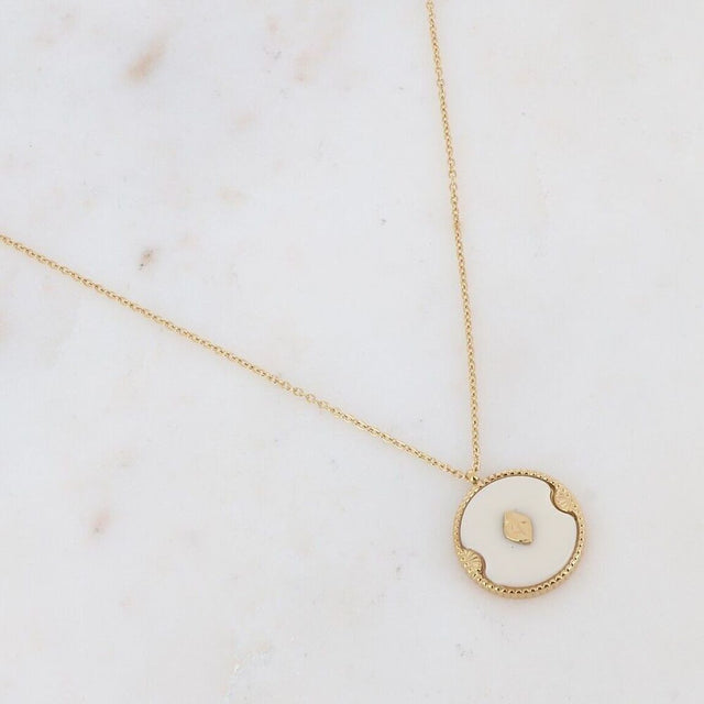 Necklace 'Bobby' by Bohm Paris - White - Prim & Proper -