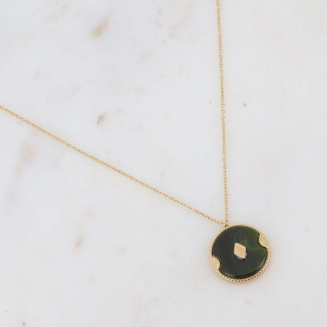 Necklace 'Bobby' by Bohm Paris - Green - Prim & Proper -