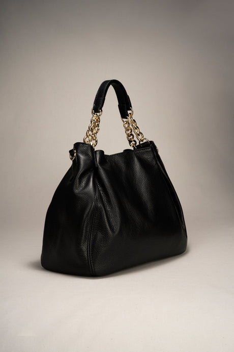 Helen Black Leather Bag by Prim & Proper - Helen Black - Prim & Proper -